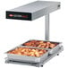 A Hatco Ultra-Glo heated base with two trays of food.