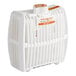 A white container with orange and white labels for Oxy-Gen Powered Neutra-Lox air freshener cartridge refills.