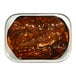 A Fishwife Smoked Mackerel can in olive oil with brown sauce and chili flakes.