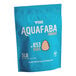 A blue bag of Vor Aquafaba Powder with white text and a brown egg logo.