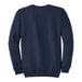 A navy Port &amp; Company sweatshirt with a long sleeve.