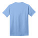 A light blue Port & Company short sleeve t-shirt on a white background.