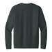 A back view of a charcoal District fleece sweatshirt.