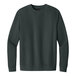 A charcoal crewneck sweatshirt.