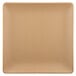 An Elite Global Solutions square plate in beige.