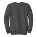 A grey Port & Company sweatshirt with long sleeves.