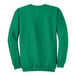 A green Port & Company sweatshirt with the word "Sweatshirt" in white.