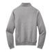 A Port & Company athletic heather quarter-zip pullover sweatshirt.