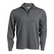 An Edwards unisex extra large grey quarter-zip sweater.