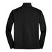 A black Port Authority quarter-zip pullover sweater with vertical texture.