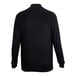 A back view of an Edwards black full-zip sweater jacket with long sleeves.