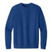 A deep royal blue District crewneck sweatshirt with long sleeves.