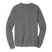 A Bella + Canvas grey triblend raglan sweatshirt with long grey sleeves.
