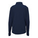 A back view of a navy blue Edwards Performance Tek full-zip jacket.