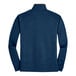 A blue Port Authority quarter-zip sweater with a white background.