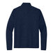 A Port Authority River Blue fleece sweater jacket with a half-zip.