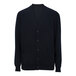 A navy Edwards cardigan with buttons.