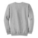 A grey Port & Company sweatshirt with long sleeves.