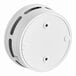 A white Kidde smoke detector with two holes.