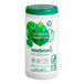 A white Seventh Generation container with a green and white label and green lid.