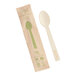 A package of World Centric compostable bamboo spoons.