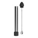 A stainless steel Fox Run 3-in-1 muddler tool with a metal tube and spoon.
