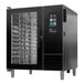 A black Blodgett Invoq electric combi oven with glass doors.