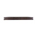 A rectangular faux zebra wood display riser.