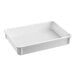 A white rectangular dough proofing box with a lid.