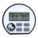 A white and black Rhino Coffee Gear digital thermometer with a screen showing the temperature.