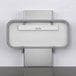 A white rectangular Foundations Ascent universal wall-mounted changing station.