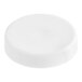 A white circular screw cap.