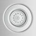 The strainer for a Regency stainless steel wall-mounted hand sink.