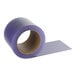A Lavex roll of purple reinforced plastic strip door tape.