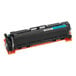 A Point Plus cyan toner cartridge for a Canon printer.