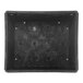 A black Orbis collapsible container with holes in it.