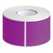 A roll of purple Lavex inventory labels.