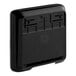 A black rectangular Tork mini multifold hand towel dispenser.