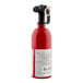 A red First Alert fire extinguisher with a white label and handle.