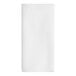 A white square Morcon Valay dinner napkin.