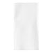 A white rectangular paper towel with a white border.