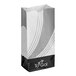 A white paper Bagcraft meal bag with a grey design and logo.