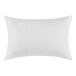 A white rectangular FeatherBest by Pacific Coast Duck Feather pillow with a white background.