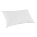 A white Pacific Coast Feather Touch of Down pillow on a white background.