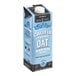 A close-up of a carton of Califia Farms Barista Blend Oat Milk.