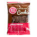 A package of Red Plate Foods vegan double chocolate cookies.