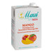 A white box of Maui by Lyons Mango Smoothie Mix with a label on it.