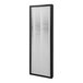 A black and white Danby True HEPA air filter with an activated carbon pre-filter.