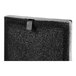 A close-up of a black square Danby True HEPA filter.