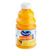 A plastic bottle of Ocean Spray Orange Juice.